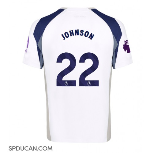 Muški Nogometni Dres Tottenham Hotspur Brennan Johnson #22 Domaci 2025-26 Kratak Rukav